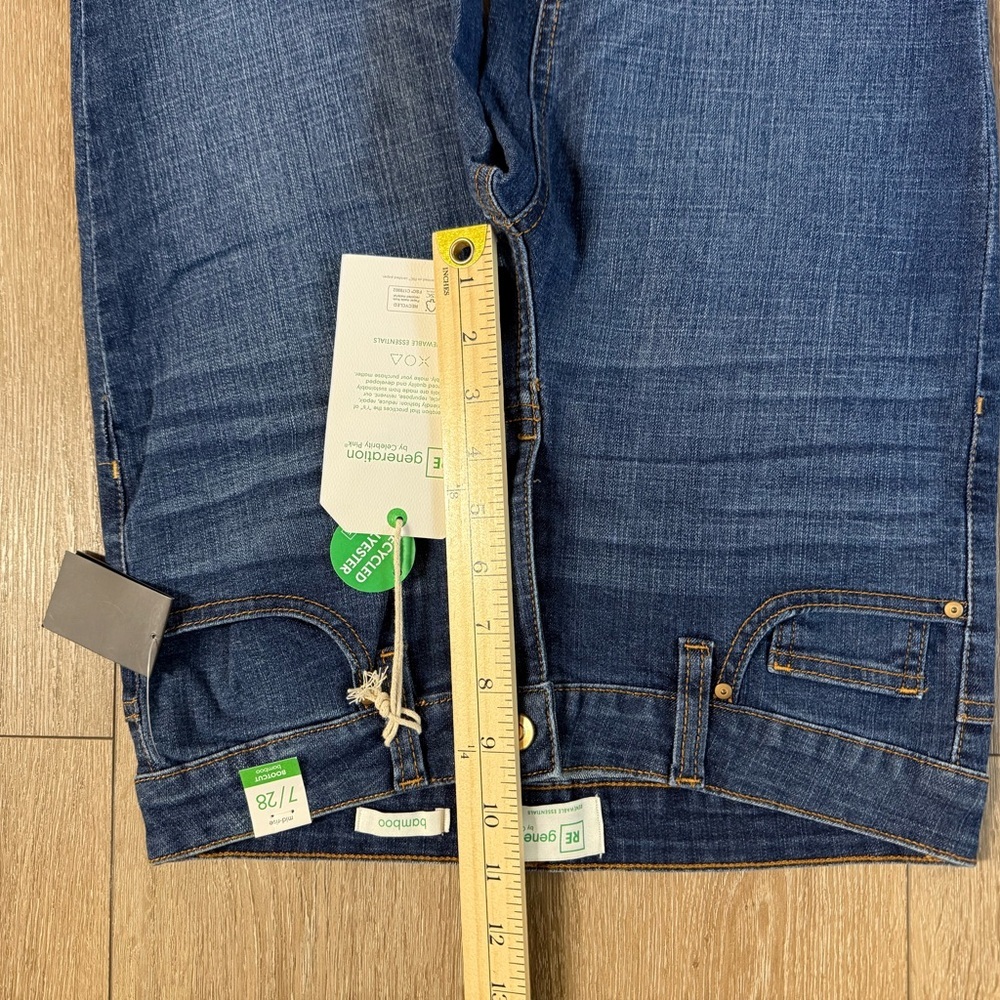 Classic Blue Flare Jeans - Picture 10 of 11